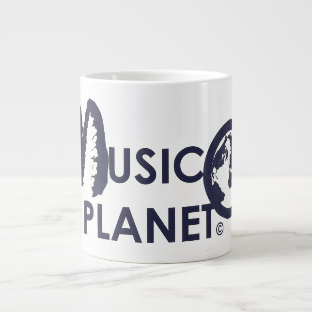 MUSIKPLANET Spezielle Tasse (Vorderseite)