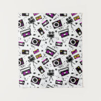 Musikplayer, Tonbandgerät, Videoband, Filmkamera,