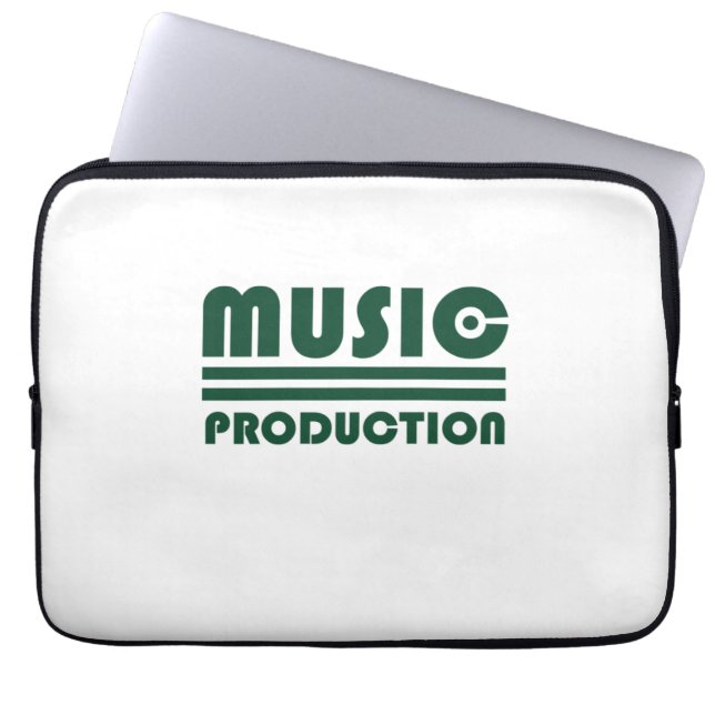 Musikproduktion Laptopschutzhülle (Vorderseite)