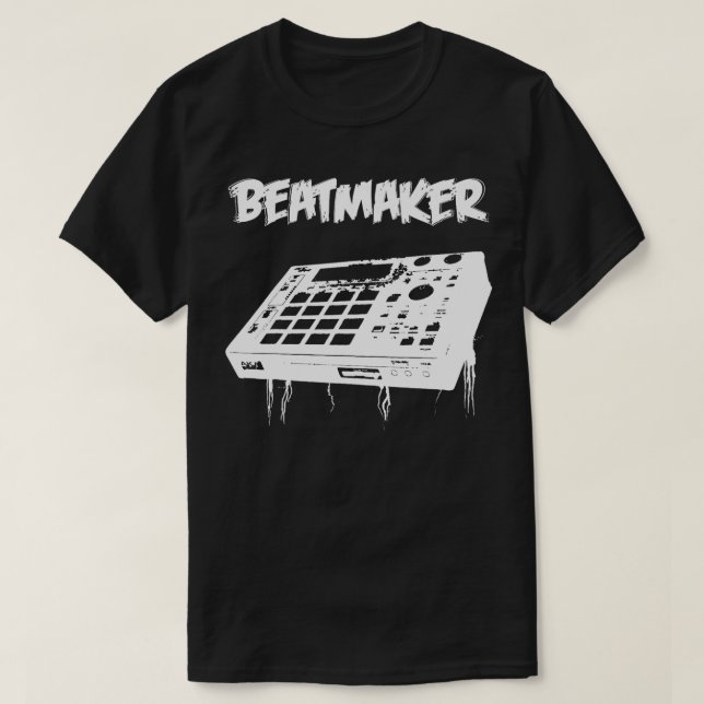 Musikproduzent Beatmaker T-Shirt (Design vorne)