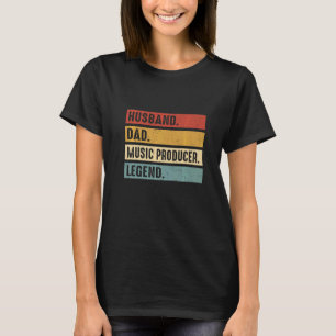 Musikproduzent von Husband-Vätern, der Beats Beat T-Shirt