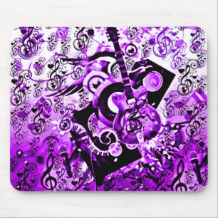 Musikreise, Rocks Lila_ Mousepad