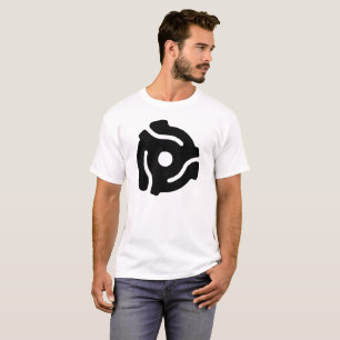 Musikrekord 45-RPM-Adapter T-Shirt