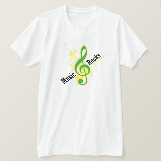 Musikrocks T-Shirt (Design vorne)