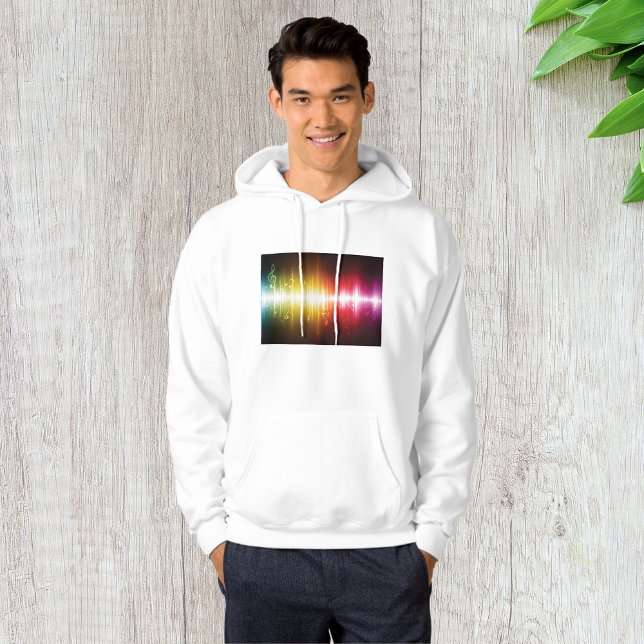 Musikspektrum Soundwave Vibrann Audio Visualizer Hoodie (Von Creator hochgeladen)