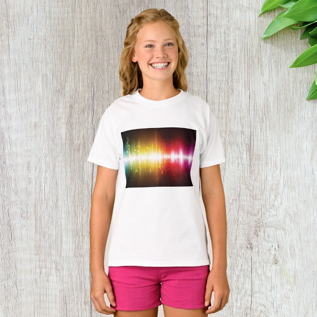 Musikspektrum Soundwave Vibrann Audio Visualizer T-Shirt (Von Creator hochgeladen)