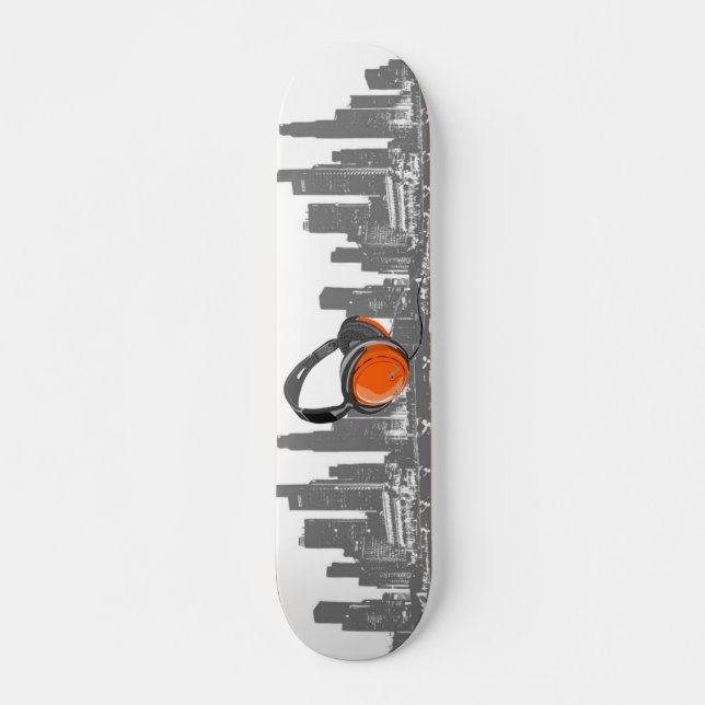Musikstadt-Skateboard Skateboard (Vorne)