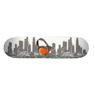 Musikstadt-Skateboard Skateboard