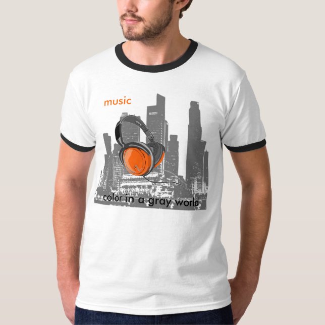 Musikstadtt-shirt T-Shirt (Vorderseite)