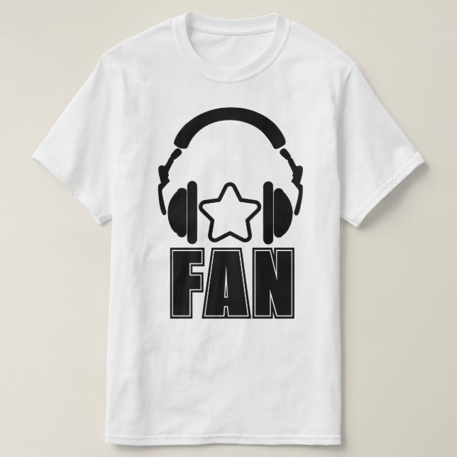 MUSIKSTAR FAN T-Shirt (Design vorne)