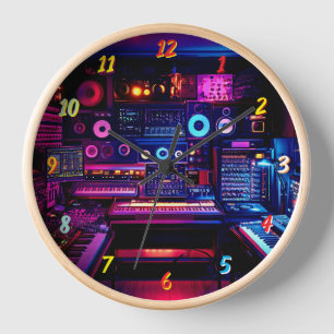Musikstudio Uhr