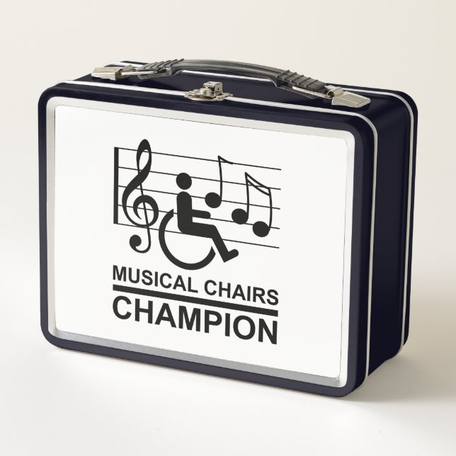 MUSIKSTÜHLE - CHAMPION METALL BROTDOSE (Vorderseite)