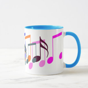Musiksymbol merkt Tasse