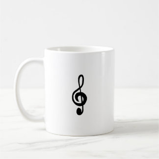 Musiksymbol Treble Clef Simple Musical Kaffeetasse