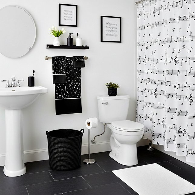 Musiksymbole Badetuch Set (Von Creator hochgeladen)