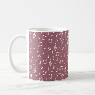 Musiksymbole kaffeetasse