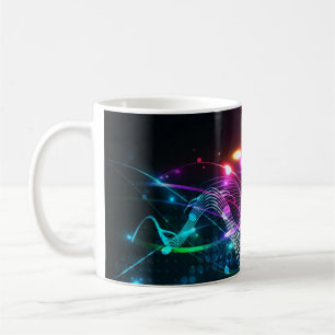 Musiktheater Musikstil Notation Design Tasse