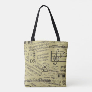 Musiktheater Tasche Musiknote Piano Tasche