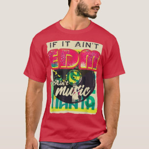 Musiktheorie Musikermusiklehrer EDM Rave Techn T-Shirt