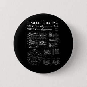 Musiktheorie Musiklehrer Musiker Lernen Schoo Button