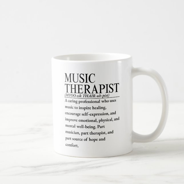 Musiktherapeut Kaffeetasse (Rechts)