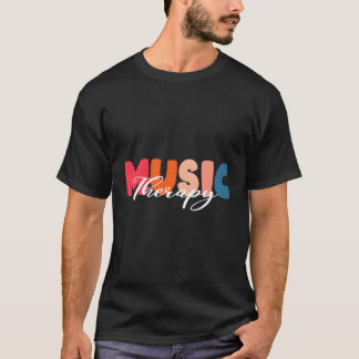 Musiktherapeut Psychologie Tal Health T-Shirt