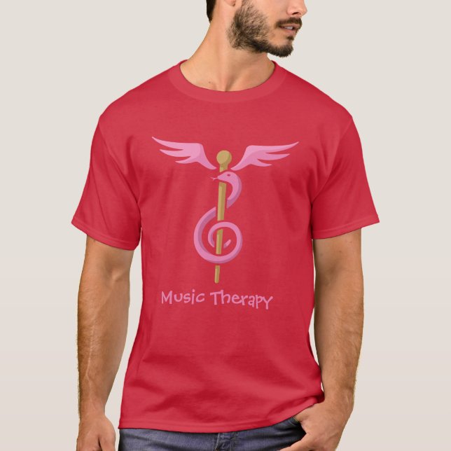 Musiktherapie T-Shirt (Vorderseite)