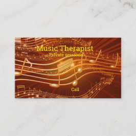 Musiktherapie Visitenkarte