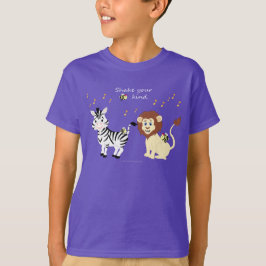 Musiktiere - "Schütteln Sie Ihre Bierchen"-Kinder T-Shirt