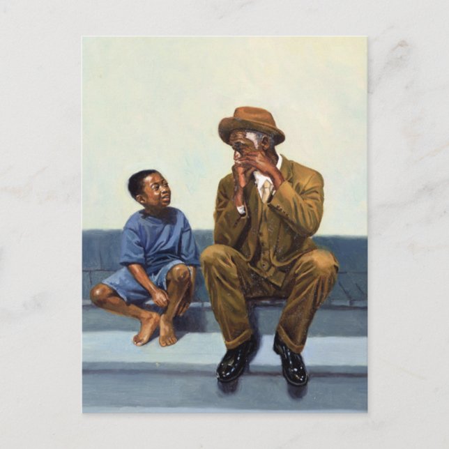 Musikunterricht #2 2000 postkarte (Vorderseite)