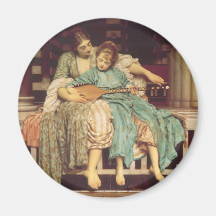 Musikunterricht von Lord Frederic Leighton Magnet