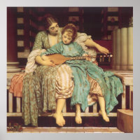 Musikunterricht von Lord Frederic Leighton