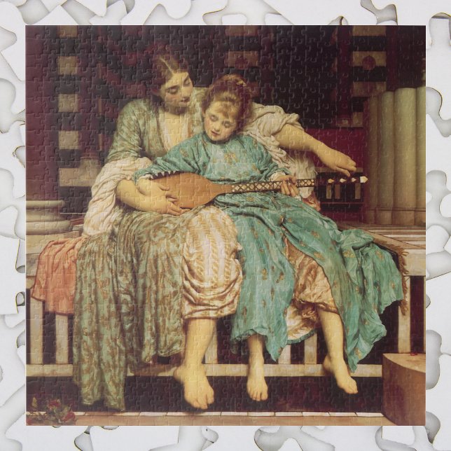 Musikunterricht von Lord Frederic Leighton Puzzle (Von Creator hochgeladen)