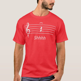 Musikviertel Pause Fermate Shhhh T-Shirt
