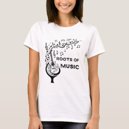 Musikwurzeln - Gitarre T-Shirt