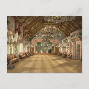 Musikzimmer Schloss Neuschwanstein Deutschland Postkarte