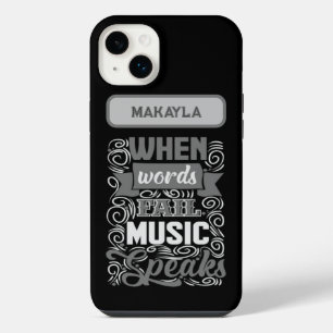Musikzitat-Geschenk-Phone / iPad-Hülle iPhone 14 Plus Hülle