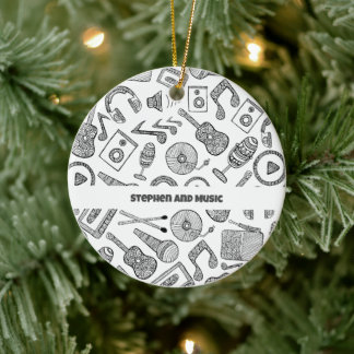 Musikzubehör für personalisierte Musikinstrumente Keramik Ornament
