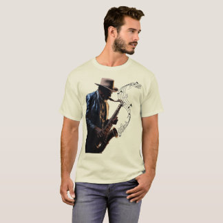 Musimentshirts Soul Saxophon Player T-Shirt