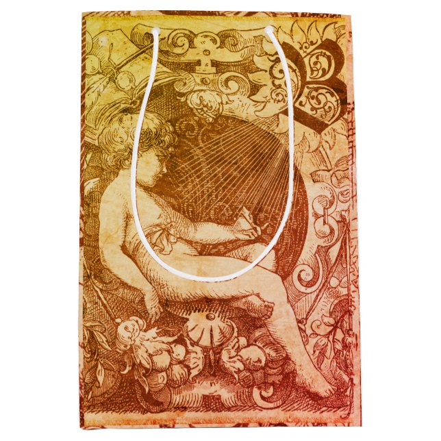 Musing Angel Mittlere Geschenktüte (Vorderseite)