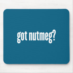 Muskatnuss bekam lustige Muskatnuss  Mousepad