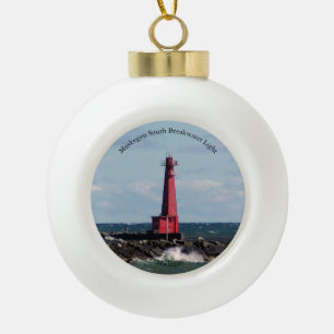 Muskegon South Breakwater Light Ornament