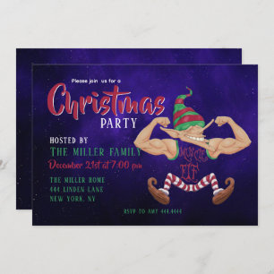 Muskel Elf Einladung