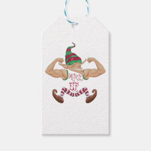 Muskel Elf Geschenkanhänger