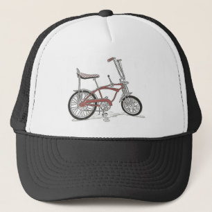 Muskel-Fahrrad Sechzigerjahre Schwinn Truckerkappe