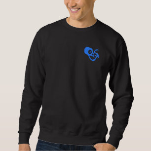 Muskel Flamme - Bizeps Stärke und Energie Sweatshirt