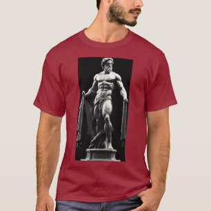 Muskel griechische Statue T - Shirt. T-Shirt