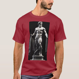 Muskel griechische Statue T - Shirt. T-Shirt