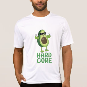 Muskel Hardcore Avocado Funny T-Shirt