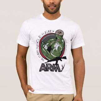 Muskel-Hauptmilitärarmee-Abteilung T-Shirt
